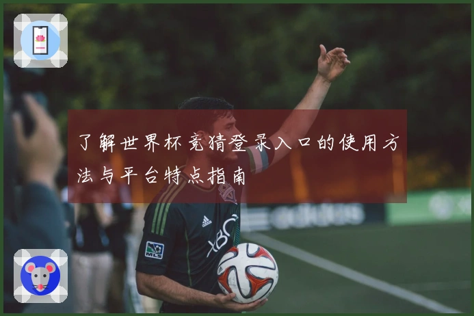 了解世界杯竞猜登录入口的使用方法与平台特点指南
