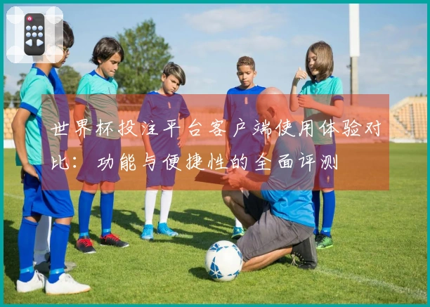世界杯投注平台客户端使用体验对比：功能与便捷性的全面评测