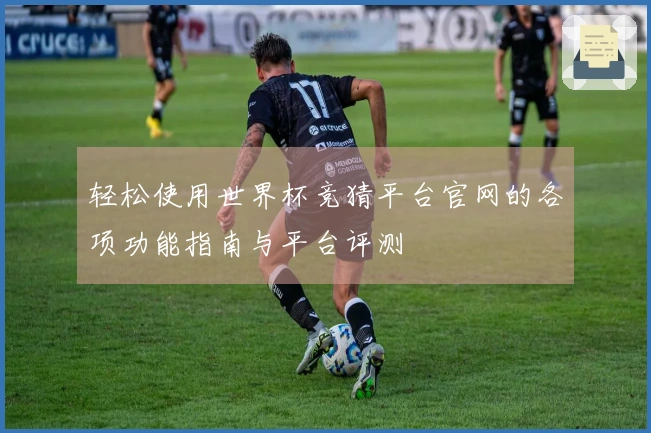 轻松使用世界杯竞猜平台官网的各项功能指南与平台评测