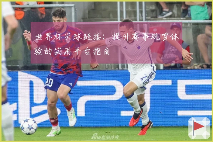 世界杯买球链接：提升赛事观赏体验的实用平台指南